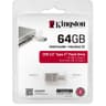 Kingston Digital 64GB Data Traveler Micro Duo USB 3C Flash Drive product thumbnail 1