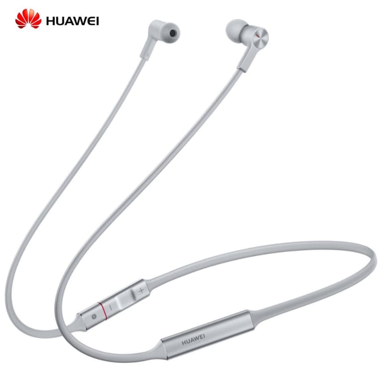 Huawei Free Lace Bluetooth Headset HI Pair Technology Fast charging 18 HR PlayBack - Grey