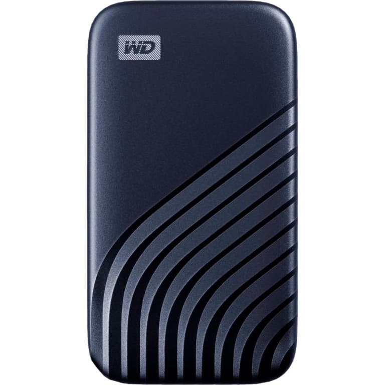 My Passport SSD 500GB Portable SSD USB 3.2 Up to 1050MB/s Blue