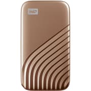 My Passport SSD 500GB Portable SSD USB 3.2 Up to 1050MB/s Gold product image
