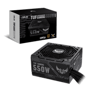ASUS TUF Gaming 550W 80+ Bronze Axial-tech Fan 0dB Technology product image