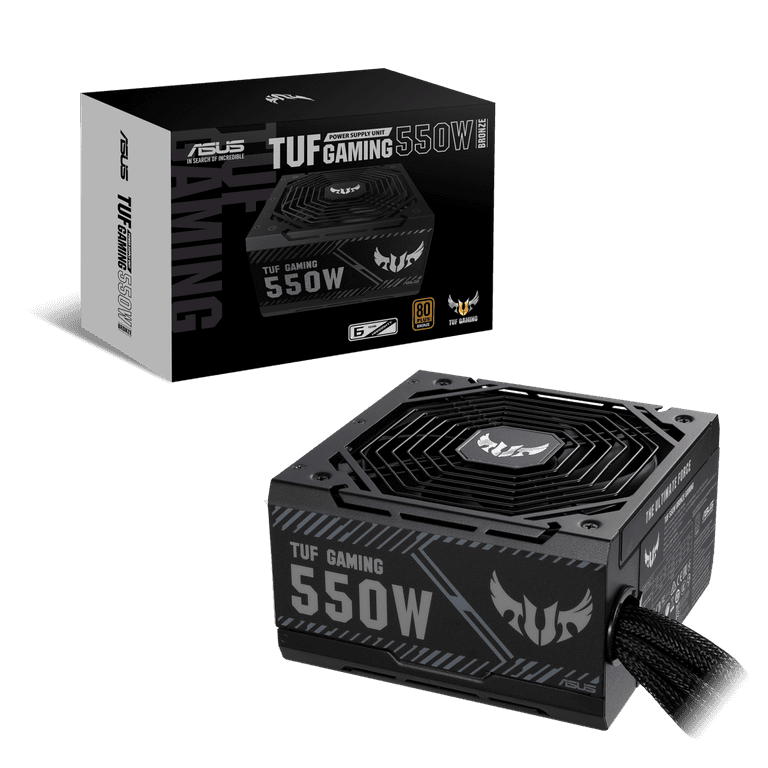 ASUS TUF Gaming 550W 80+ Bronze Axial-tech Fan 0dB Technology