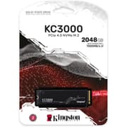 Kingston KC3000 2TB PCIe 4.0 NVMe M.2 SSD up to 7,000MB/s product image