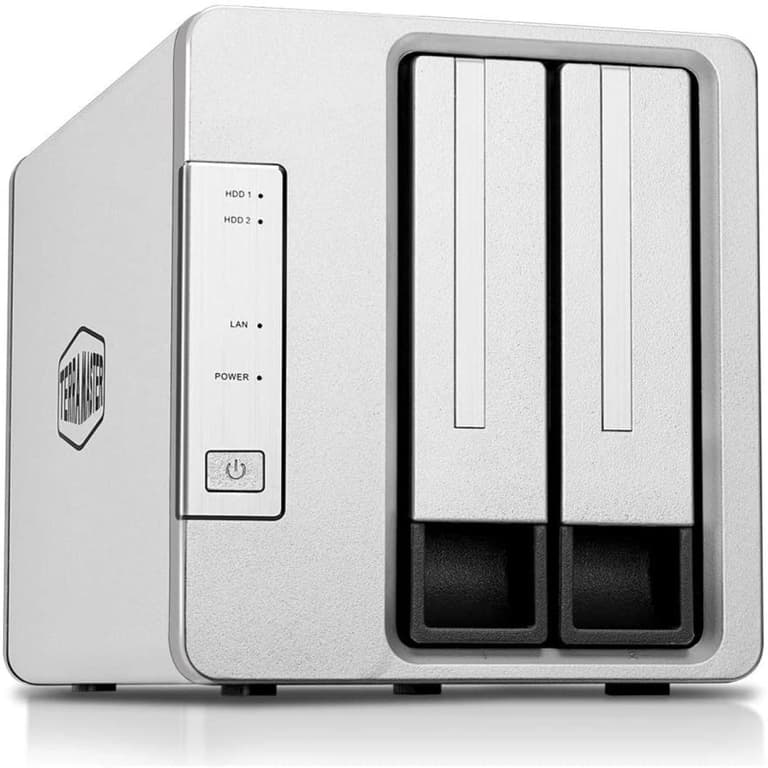 TerraMaster F2-210 2-Bay NAS Quad Core Media Server (Diskless)