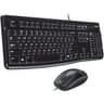 Logitech MK120 Desktop Wire Kit ( Keyboard and Mouse ) USB Arabic / English - Black product thumbnail 1