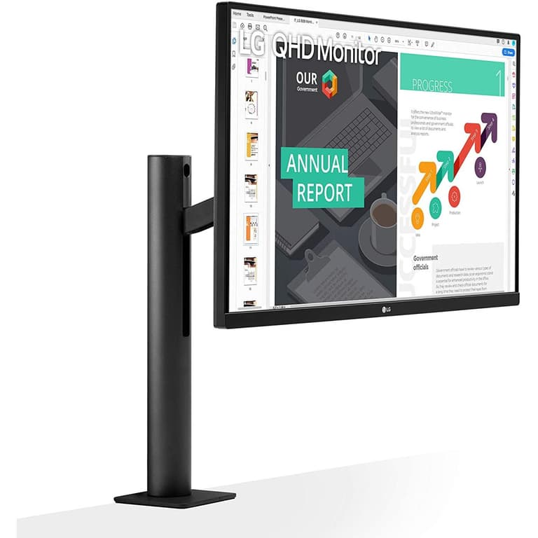 LG 27UN880 27" 4K IPS Display with USB Type-C & Ergo Stand