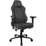 Arozzi Primo Premium Woven Fabric Gaming/Office Chair Built in Lumbar Support Chair - Black w/ Grey Logo product thumbnail 1