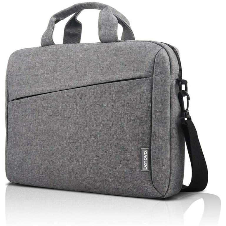 Lenovo Laptop Shoulder Bag T210 up to 16.0" Laptop Sleek Durable & Water-Repellent Fabric Lightweight Toploader - Grey