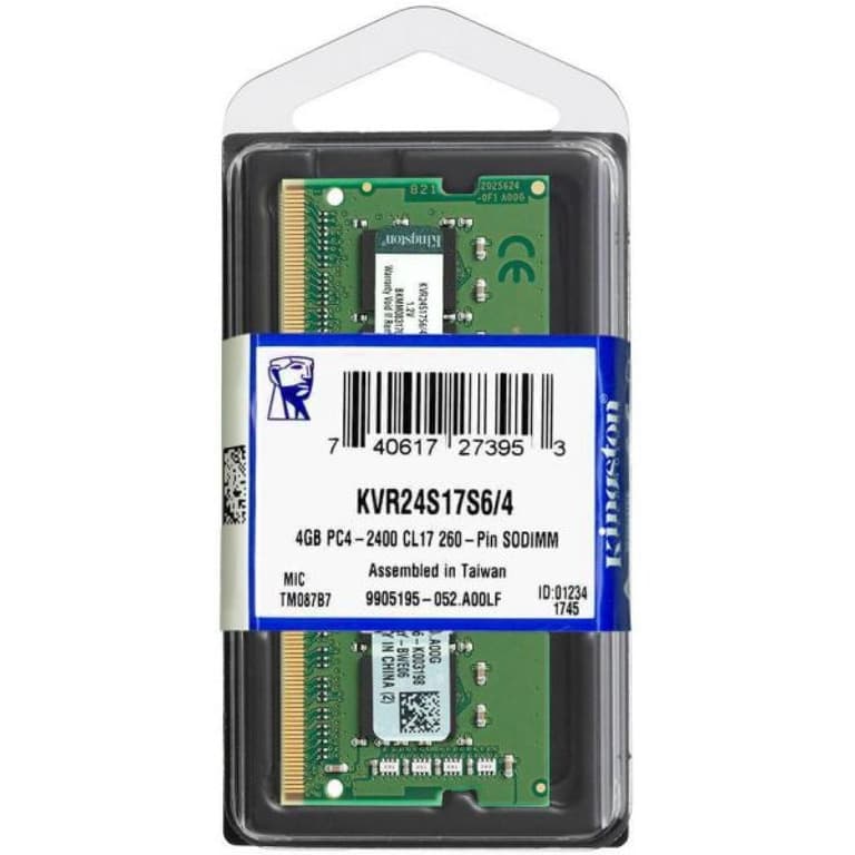 Kingston ValueRAM 4GB DDR4 PC 2400 For Notebook