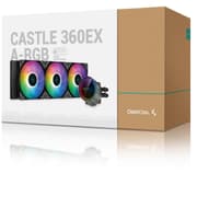 DEEPCOOL Castle 360EX A-RGB AIO Liquid Cooler Anti-Leak Technology product image