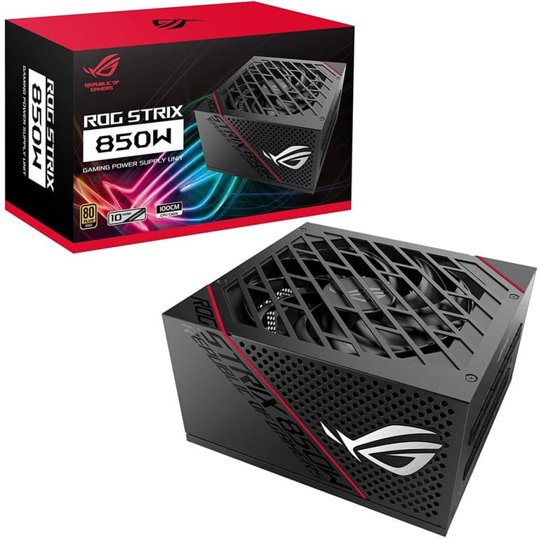 ASUS ROG Strix 850 Fully Modular 80+ Gold 850W 0dB Axial Tech Fan