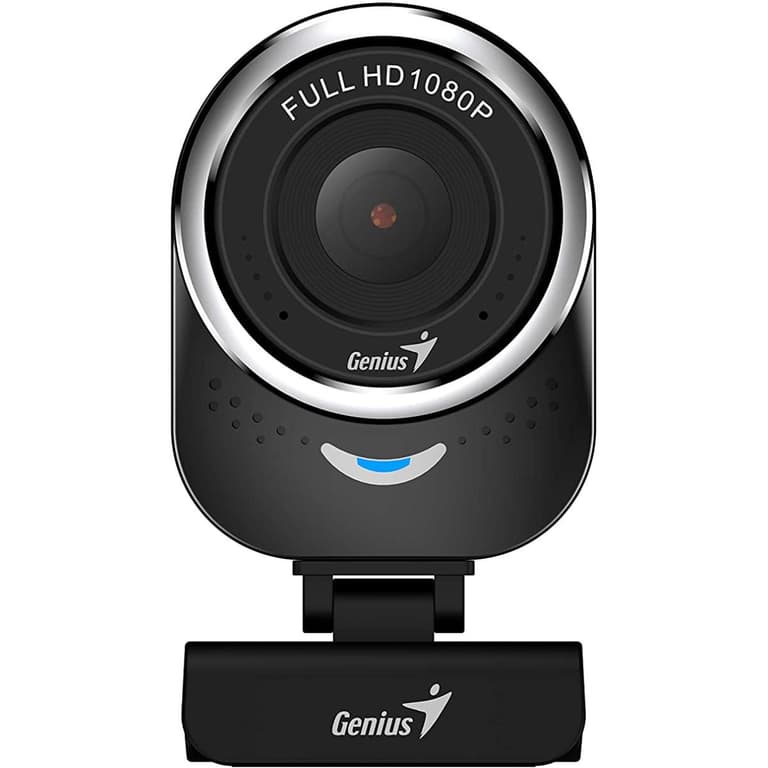 Genius QCam 6000 Black 1080p Webcam Full HD Webcam , Black