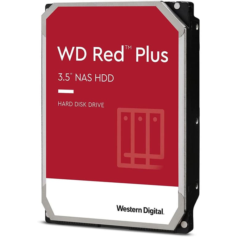 Western Digital 6TB WD Red Plus NAS HDD 128 MB Cache