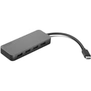 Lenovo USB-C to 4 Port USB-A Hub - Gray product image