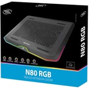 DeepCool N80 RGB Metal Panel 2x140mm Fans up to 17.3" Notebooks product image