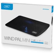 DeepCool Wind PAL 140mm Blue LED Fan Metal Mesh up to 15.6" Notebooks product image