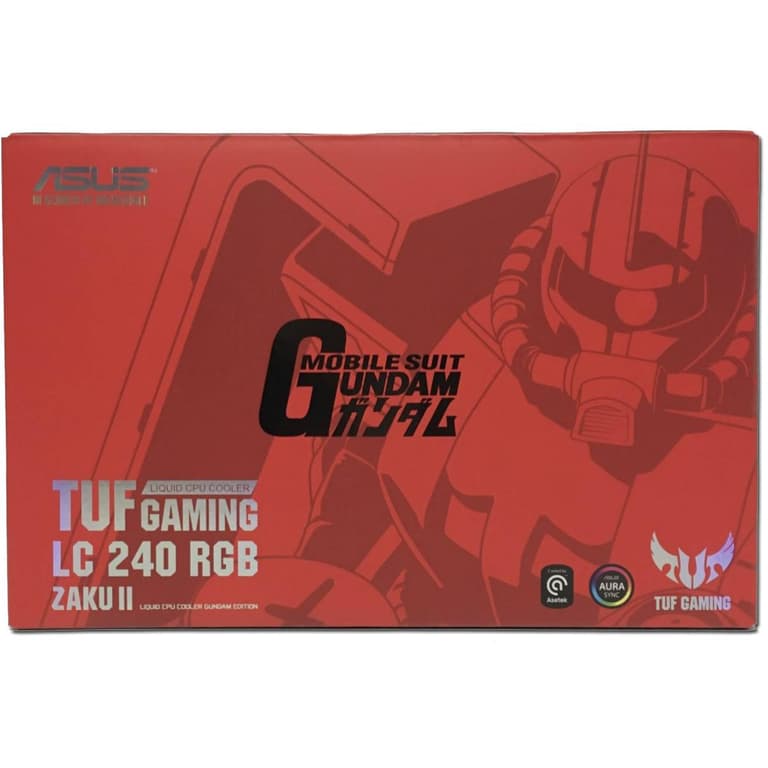 ASUS TUF Gaming LC 240 ZAKU II EDITION Aura Sync AIO Liquid Cooler