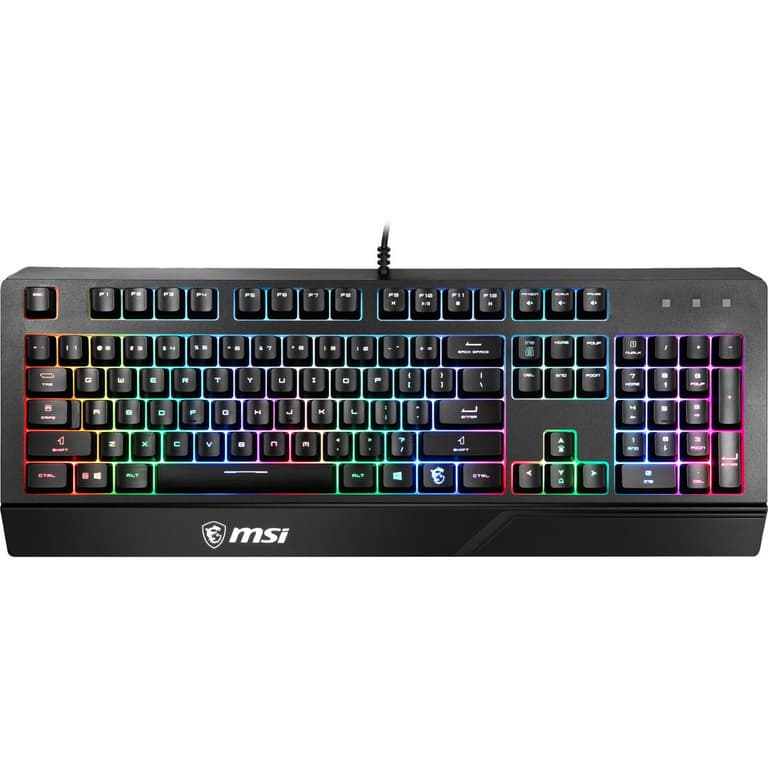 MSI Vigor GK20 RGB Anti-Ghosting Waterproof Arabic & English