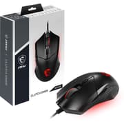 MSI Clutch GM08 4200 DPI Optical Wired Gaming Mouse with Red LED product image