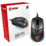 MSI Clutch GM11 Gaming 5000 Adjustable DPI RGB USB Gaming Grade Optical product image