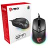 MSI Clutch GM11 Gaming 5000 Adjustable DPI RGB USB Gaming Grade Optical product thumbnail 1