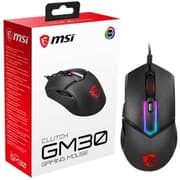 MSI Clutch GM30 6200 DPI Adjustable Omron Switch Symmetrical Design RGB product image