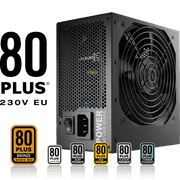 FSP HYDRO PRO HP2-800 800W 80+ Bronze ATX Power Supply Black product image