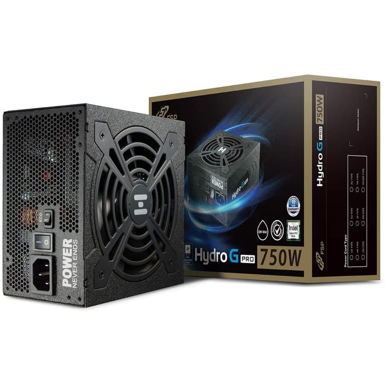 FSP HYDRO G PRO HG2-750 750W 80+ Gold ATX Power Supply Black