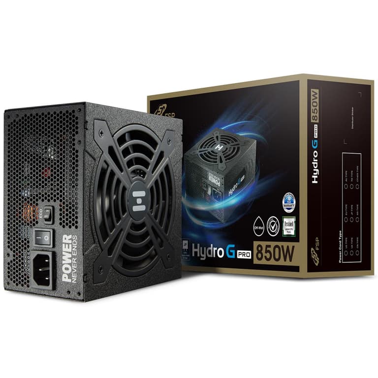 FSP HYDRO G PRO HG2-850 850W 80+ Gold ATX Power Supply Black