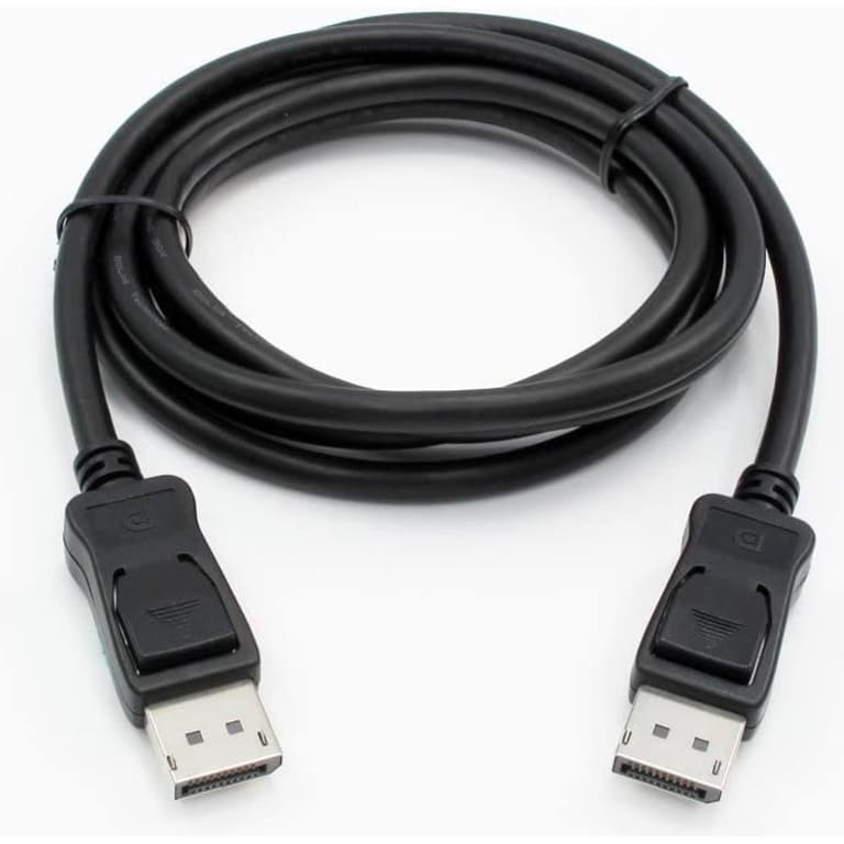 Prime DisplayPort cable DP male to DP male 2m Support 8K , Black