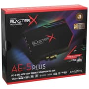 Creative Sound BlasterX AE-5 Plus SABRE32-class Hi-res 32-bit/384 kHz PCIe Gaming Sound Card & DAC with Dolby Digital and DTS Xamp Discrete Headphone Bi-amp product image