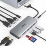 Choetech HUB-M25 12 In 2 Laptop USB C Docking Station Dual Monitor For Mac Pro product thumbnail 1