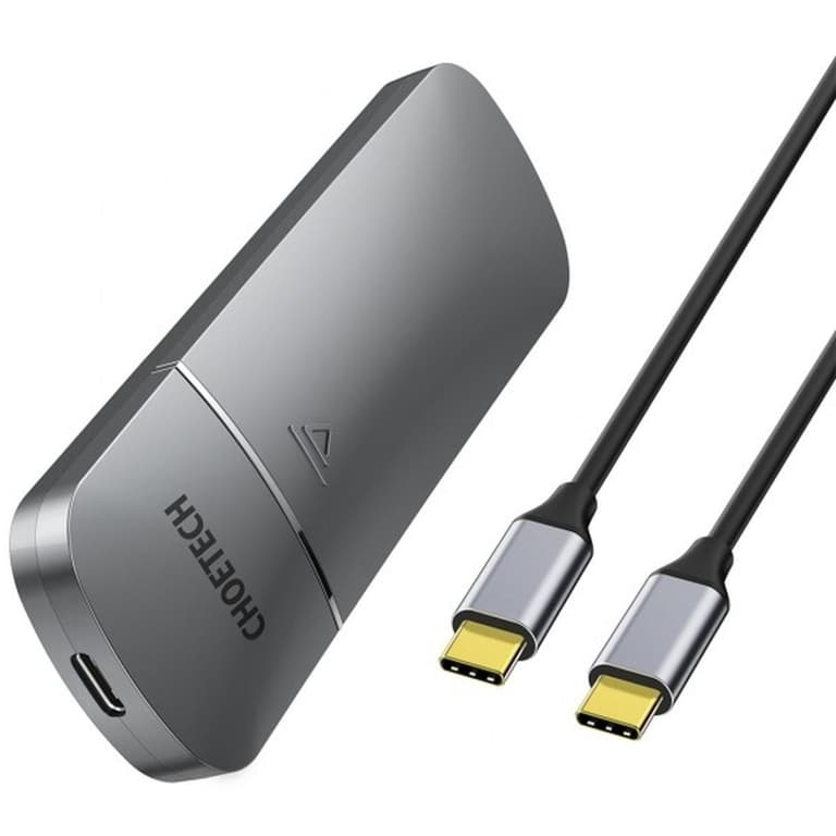 CHOETECH PC-HDE16 M.2 NVMe SSD Enclosure USB-C [10Gbps]