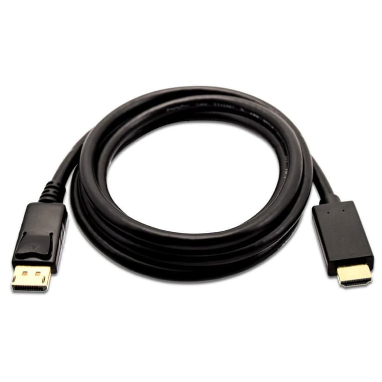 Prime DisplayPort to HDMI cable DP male to HDMI male 2m Support 4K , Black