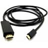 Prime USB 3.1 Cable Type C to HDMI male 2m Support 4K Black product thumbnail 1