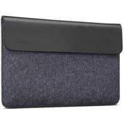 Lenovo 14" Laptop Sleeve, Leather & Wool Felt, Magnetic Closure, Accessory Pocket product image