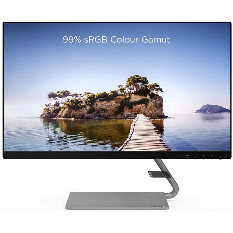 Lenovo Q27q 27" IPS LED 2K QHD Ultra Slim 75Hz w/ Speakers , 3 Years Warranty