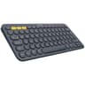 Logitech K380 Multi-Device Bluetooth Keyboard up to 3 Devices Arabic / English Layout – Dark Grey product thumbnail 1