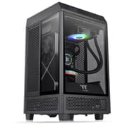 Thermaltake The Tower 100 Mini Tower Tempered Glass M-ITX Case - Black product image