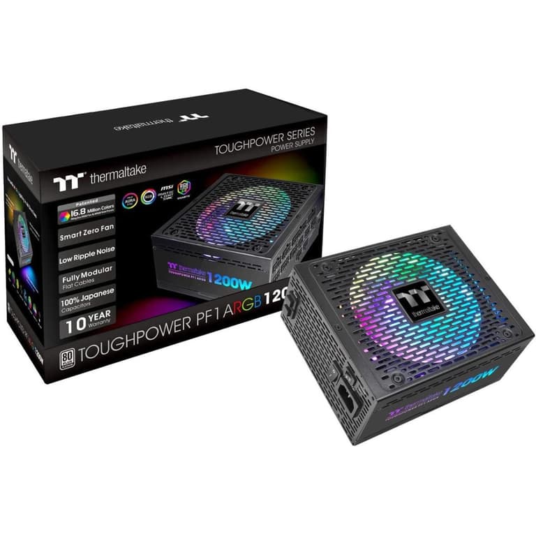 Thermaltake Toughpower PF1 ARGB 1200W 80+ Platinum Modular PSU