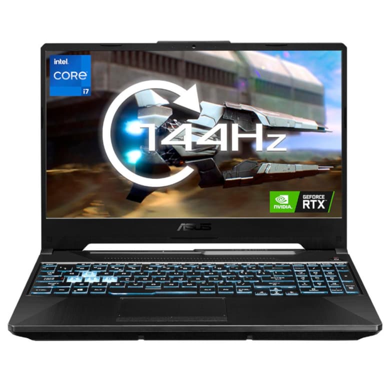 ASUS TUF F15 FX506HE (2021) NEW 11Gen Core i7 8-Cores w/ RTX 3050 TI 144Hz