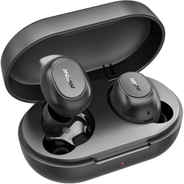 Mpow MDots In-Ear Bluetooth 5.0 Waterproof 20Hrs Playtime & Noise Cancel Mic