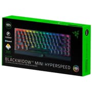 Razer BlackWidow V3 Mini HyperSpeed Wireless Yellow Mechanical Switches product image