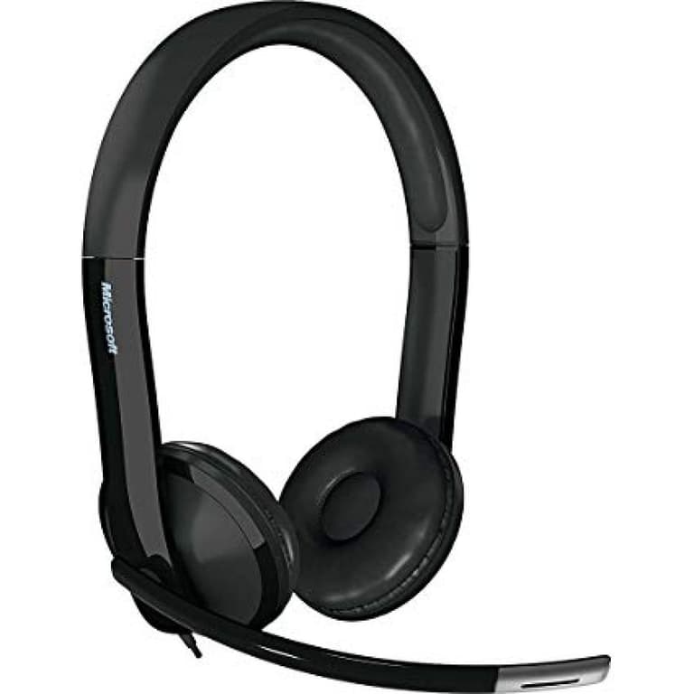 Microsoft LifeChat LX-6000 For Business Clear Stereo Sound & Noise-cancelling Microphone for Laptop/PC