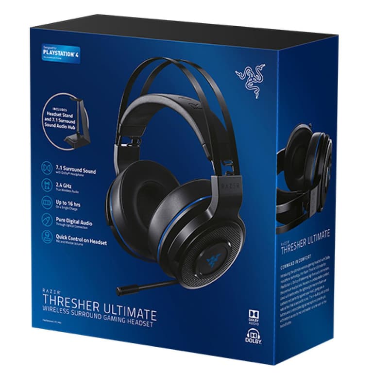 RAZER THRESHER 7.1 Wireless Gaming For PS4 & PC