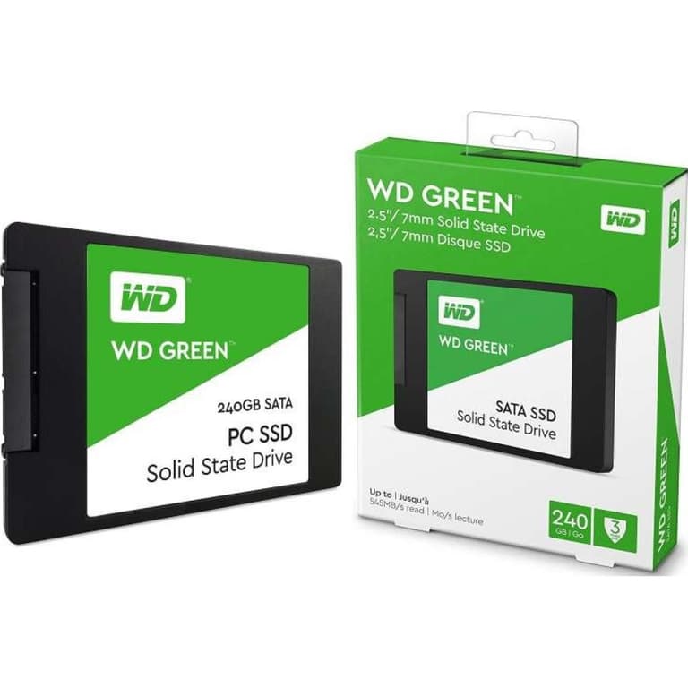 WD Green 240GB SATA III Solid State Drive (SSD)