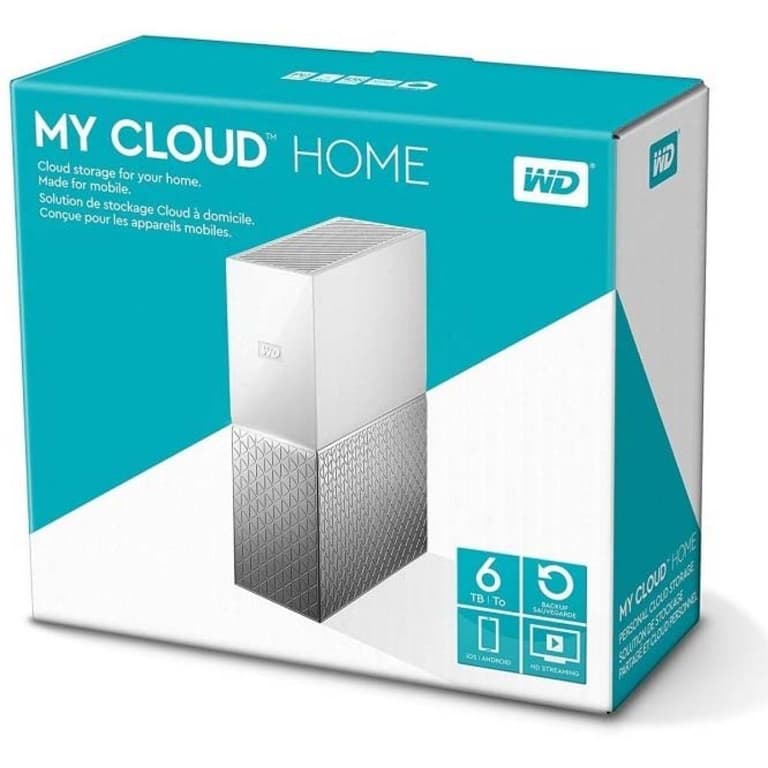 WD 6TB My Cloud Home Personal Cloud Storage