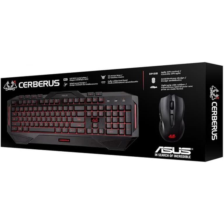 Cerberus Keyboard and Mouse Gaming Combo USB