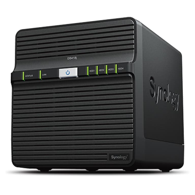 Synology DiskStation DS418J 4-Bay NAS Home&SOHO