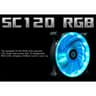 Xigmatek SC120 RGB LED 120mm (4 Pin) Fan Cooler product thumbnail 1